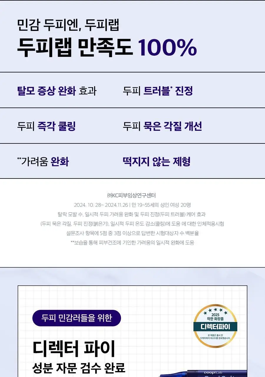 [두피트러블/두피진정]두피랩 쿨 솔트 스칼프 트러블 앰플 15ml 상세페이지 6